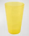 Memento Highball Glasses, Set Of 6 In Yellowtransparent
