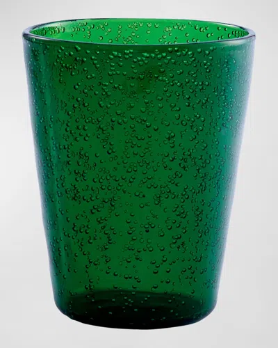 Memento Tumbler Glasses, Set Of 6 In Emerald