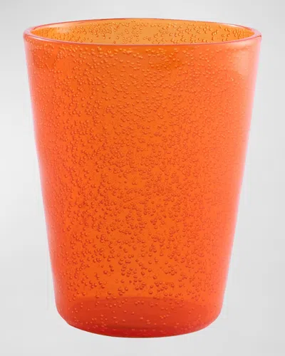 Memento Tumbler Glasses, Set Of 6 In Orange