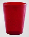 Memento Tumbler Glasses, Set Of 6 In Red