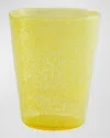 Memento Tumbler Glasses, Set Of 6 In Yellow Transparent