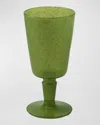 Memento Wine Goblets, Set Of 6 In Lime