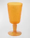 Memento Wine Goblets, Set Of 6 In Mandarin