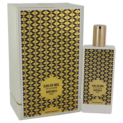 Memo 2.5 oz Ilha Do Mel Eau De Parfum Spray For Unisex In Multi