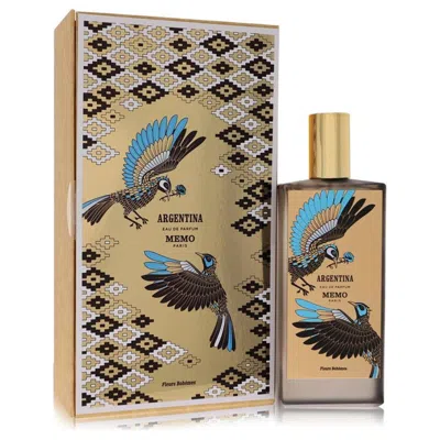 Memo 75 ml Argentina Cologne Eau De Perfume Spray For Unisex In Multi