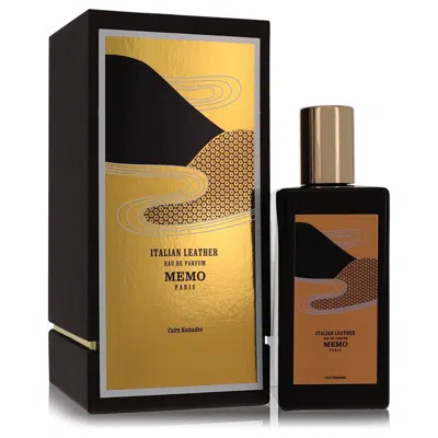 Memo Italian Leather By  Eau De Parfum Spray 6.8 oz Women In Multi