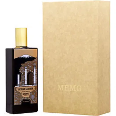 Memo Paris 2.5 oz Sicilian Leather Eau De Parfum Spray For Unisex In Multi