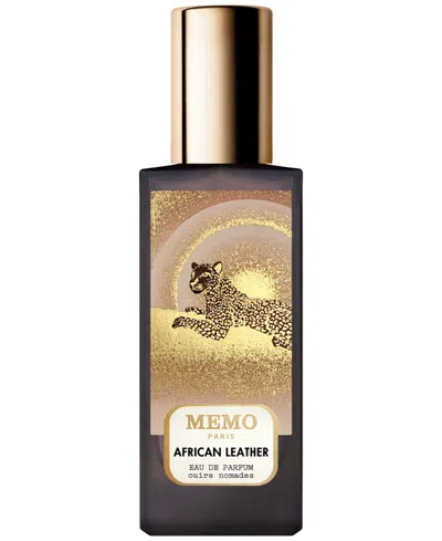 Memo Paris African Leather Eau De Parfum Spray, 1 Oz. In Transparent