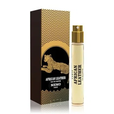 Memo Paris African Leather Edp Spray 0.33 oz Fragrances 3700458605037 In White