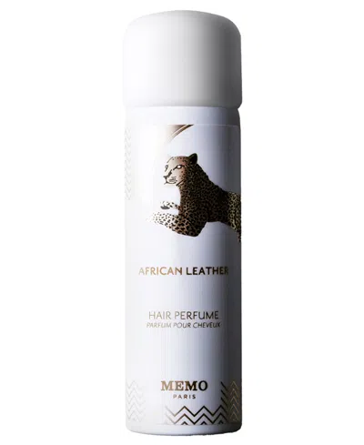 Memo Paris African Leather Hair Perfume, 2.7 Oz. In Transparent