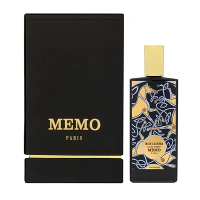 Memo Paris , Cuirs Nomades - Irish Leather, Eau De Parfum, Unisex, 75 ml Gwlp3 In Black