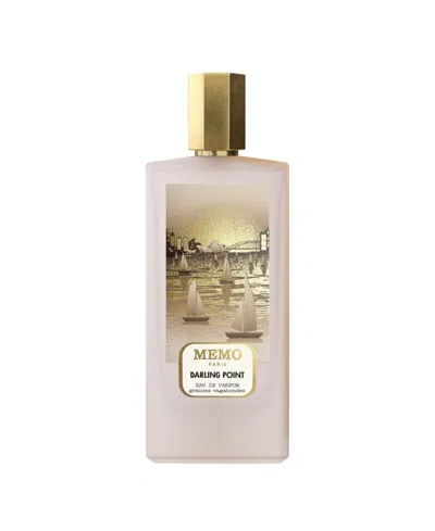 Memo Paris Darling Point Eau De Parfum Spray, 2.5 Oz. In No Color