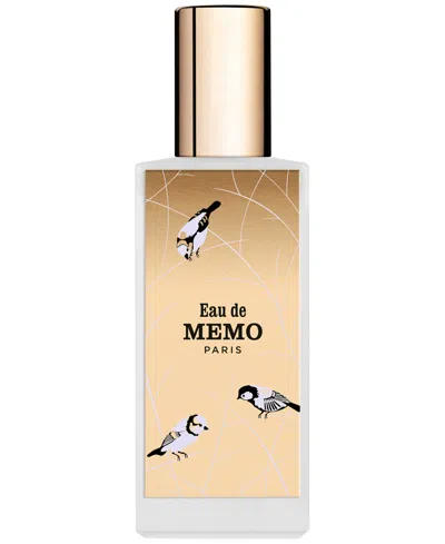 Memo Paris Eau De Memo Parfum, 1 Oz. In Transparent