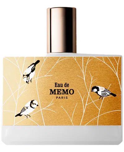 Memo Paris Eau De Memo Parfum, 3.4 Oz. In Transparent