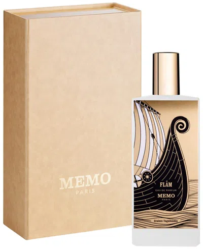 Memo Paris Flam Eau De Parfum, 2.5 Oz. In Transparent