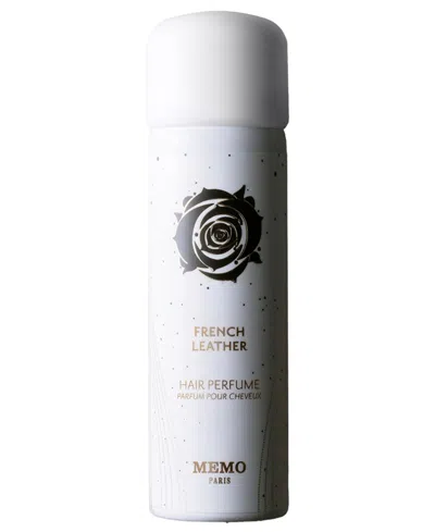 Memo Paris French Leather Hair Perfume, 2.7 Oz. In Transparent