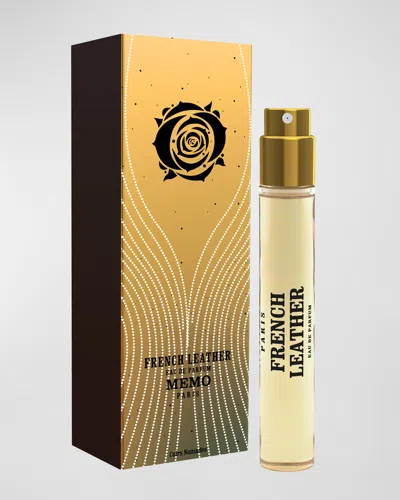 Memo Paris French Leather Travel Spray Refill, 0.3 Oz. In Purple