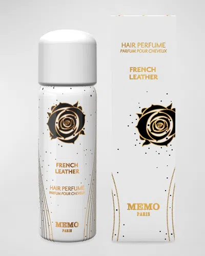 Memo Paris Hair Perfume French Leather, 2.7 Oz./ 80 ml In White