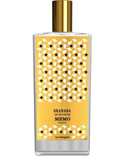 Memo Paris Ladies Granada Edp 2.5 oz Fragrances 3700458603071 In Orange