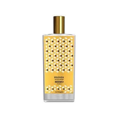 Memo Paris Ladies Granada Edp Spray 2.5 oz (tester) Fragrances 3700458612493 In White