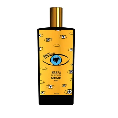 Memo Paris Ladies Marfa Art Land Edp Spray 2.5 oz (tester) Fragrances