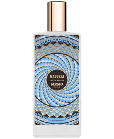 Memo Paris Madurai Eau De Parfum Fragrance Collection In Transparent