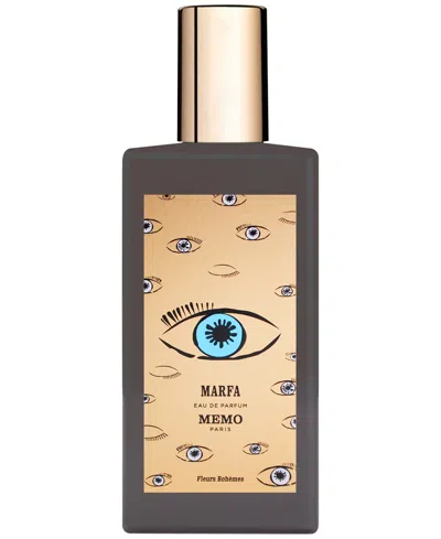 Memo Paris Marfa Eau De Parfum, 2.5 Oz. In Multi