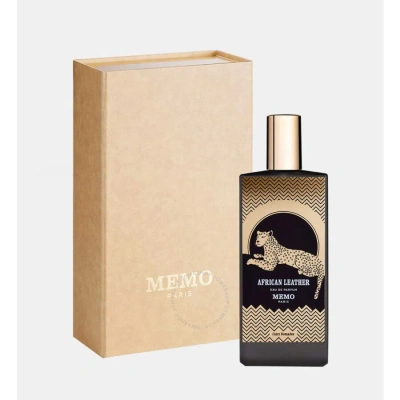 Memo Paris Men's African Leather Edp 6.7 oz Fragrances 3700458604566 In N/a