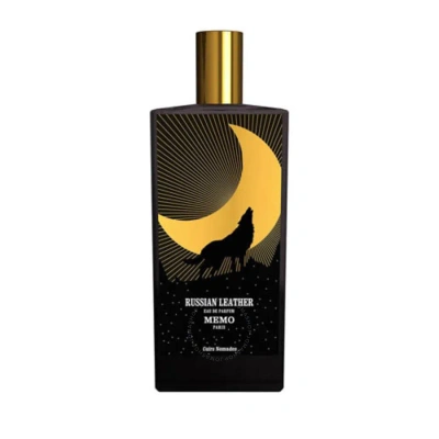 Memo Paris Men's Russian Leather Edp Spray 2.5 oz (tester) Fragrances 3700458613988 In N/a