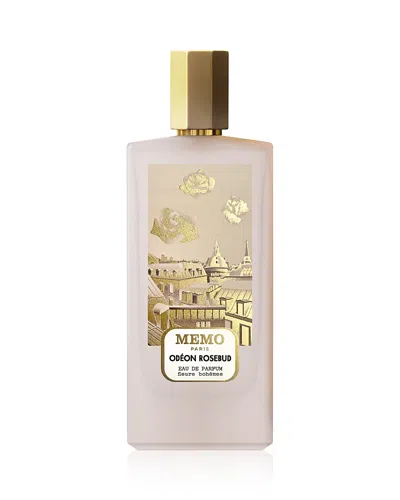 Memo Paris Odeon Rosebud Eau De Parfum 2.5 Oz. In Transparent