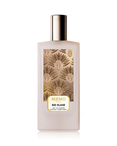 Memo Paris Red Island Eau De Parfum 2.5 Oz. In Neutral