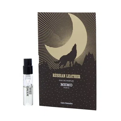 Memo Paris Russian Leather Edp Spray 0.05 oz Fragrances 3700458601893