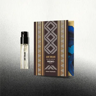 Memo Paris Unisex Abu Dhabi Edp 0.05 oz Fragrances 3700458606485 In Transparent