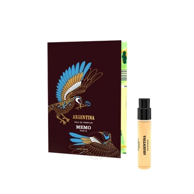 Memo Paris Unisex Argentina Edp Spray 0.05 oz Fragrances 3700458601367 In N/a