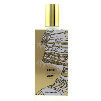 Memo Paris Unisex Corfu Edp 2.5 oz (tester) Fragrances 3700458602548 In Black / Rose