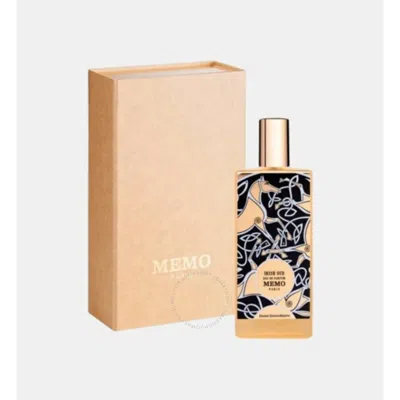 Memo Paris Unisex Escales Extraordinaires Irish Oud Edp 2.5 oz Fragrances 3700458603057 In Amber / Green / Pink