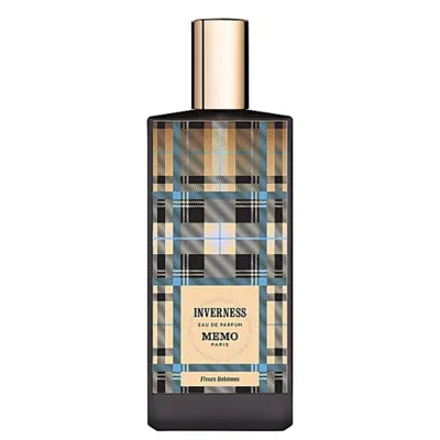 Memo Paris Unisex Inverness Edp Spray 2.5 oz (tester) Fragrances 3700458604849 In White