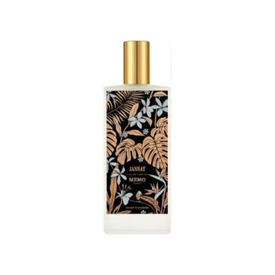 Memo Paris Unisex Jannat Edp Spray 2.5 oz (tester) Fragrances 3700458612561 In N/a