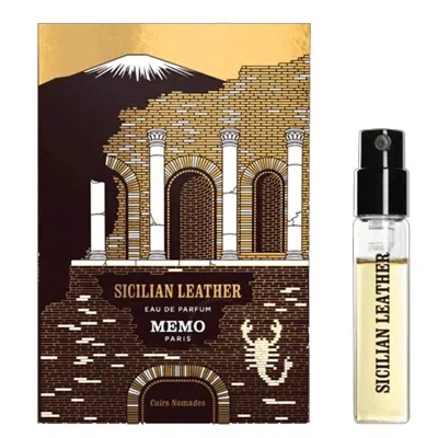 Memo Paris Unisex Sicilian Leather Edp Spray 0.05 oz Fragrances 3700458602500 In White