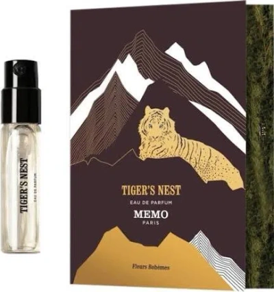 Memo Paris Unisex Tiger's Nest Edp Spray 0.05 oz Fragrances 3700458603576 In Multi