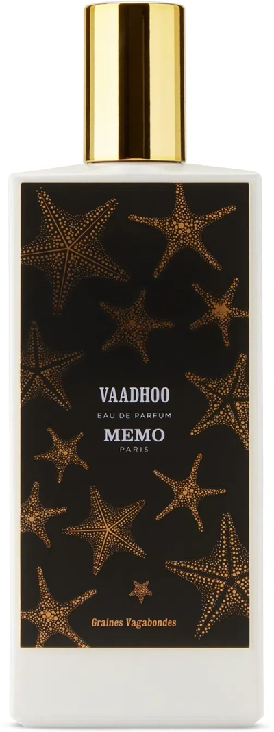 Memo Paris Vaadhoo Eau De Parfum, 75 ml In Na