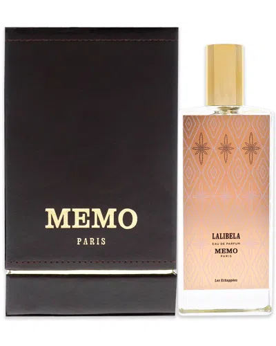 Memo Paris Women's 2.53oz Lalibela Eau De Parfum In Transparent