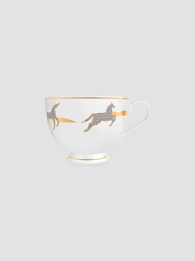 Memo Paris Cuirs Nomades 2-piece Mint Scented Bone China Tea Cup Candle Set