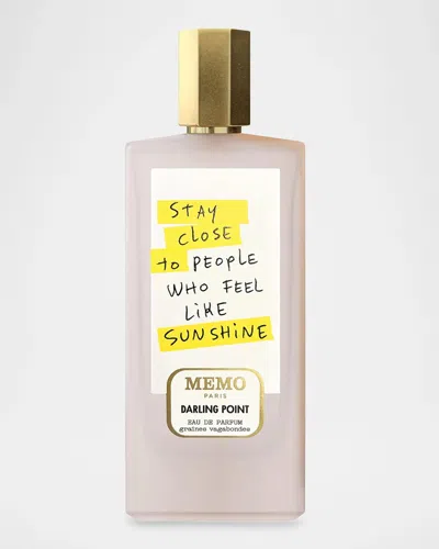 Memo Paris X Thomas Lelu Limited Edition Darling Point Eau De Parfum, 2.5 Oz.