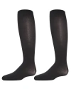 Memoi 2 Pair Pack Essentials Nylon Tights In Black