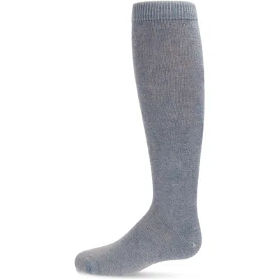Memoi Kids'  Acid Wash Knee High Socks In Blue