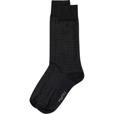 Memoi Assorted 3-pack Dress Socks In Black