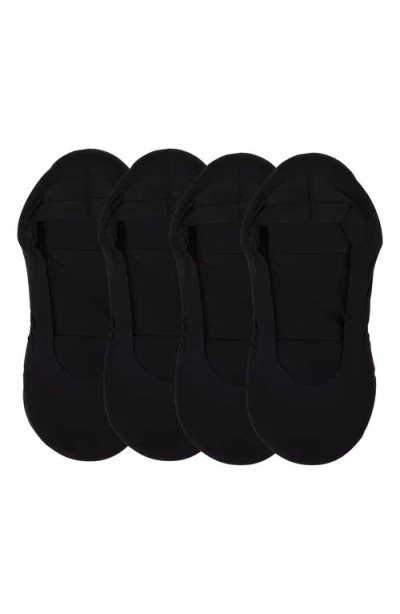 Memoi Assorted 4-pack Cushioned Liner Socks