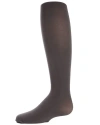 Memoi Big Kids Winter Opaque Nylon Tights In Brown
