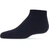 Memoi Babies'  Basic Silky-soft Gauge Ankle Sock In Blue
